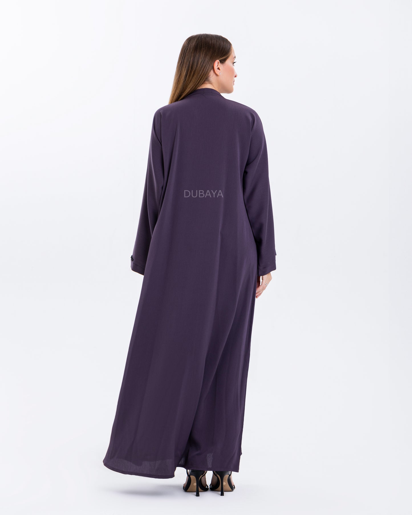 Emirati Purple Abaya