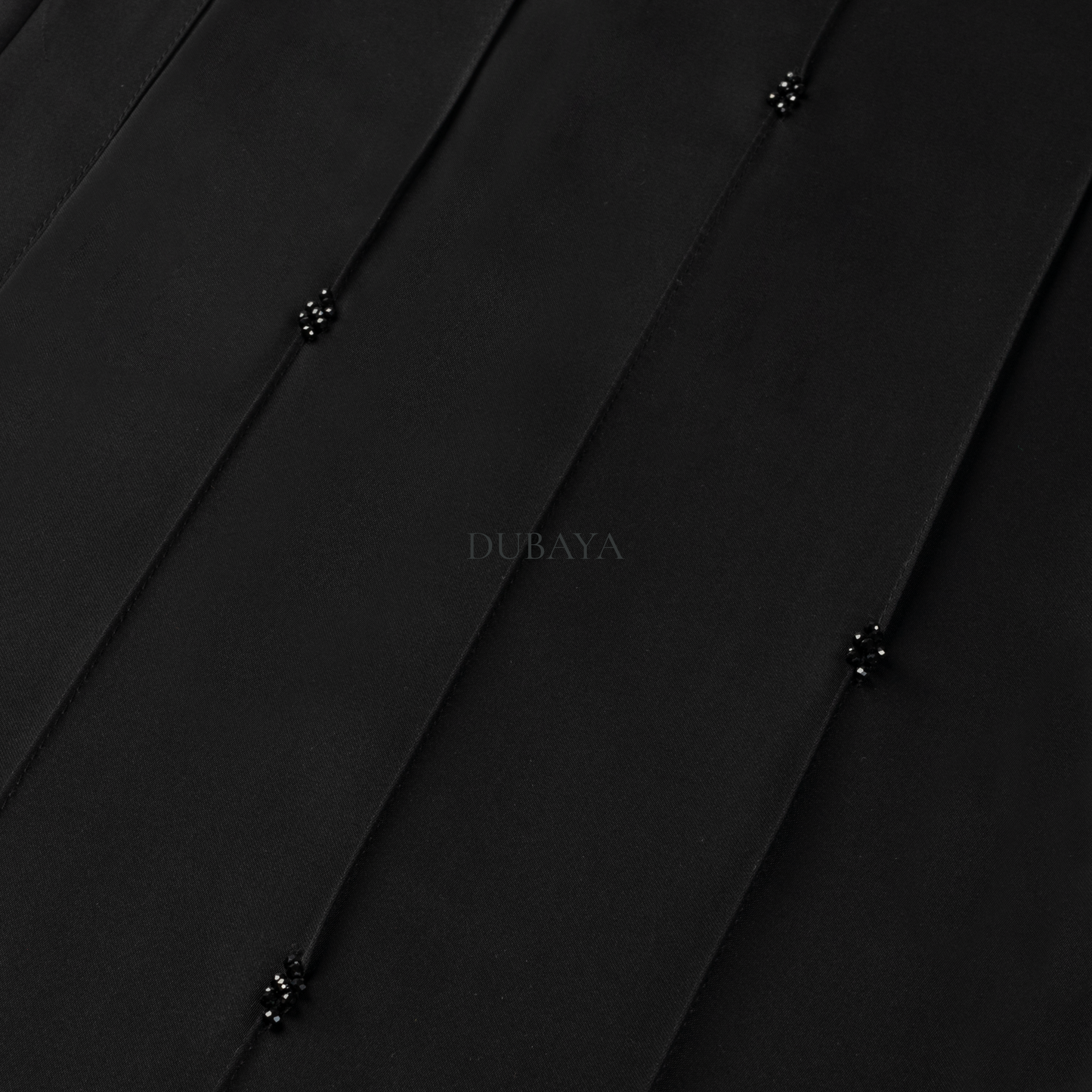 Emirati Black Abaya